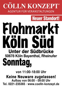 Flohmarkt unter der Südbrücke