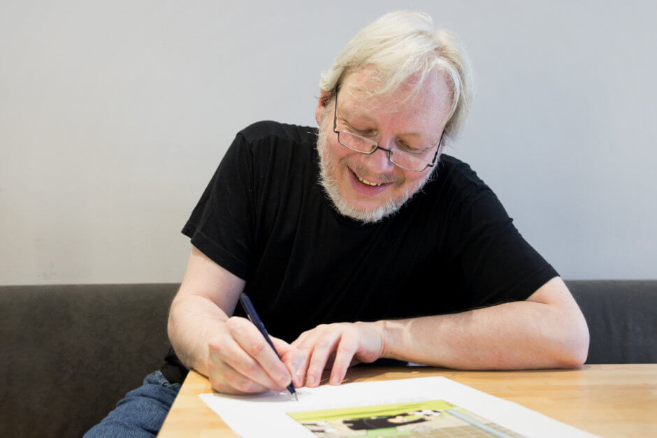 WM "Mannschafts-Ausstellung" Martin Perscheid im Café Sur