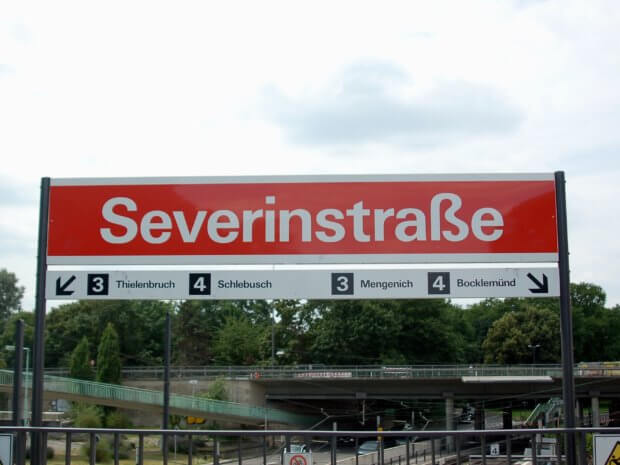 Straßenbahnhaltestelle Severinstraße