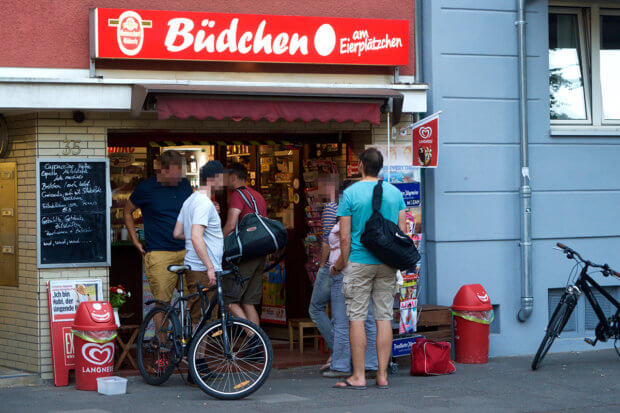 Büdchen am Eierplätzchen