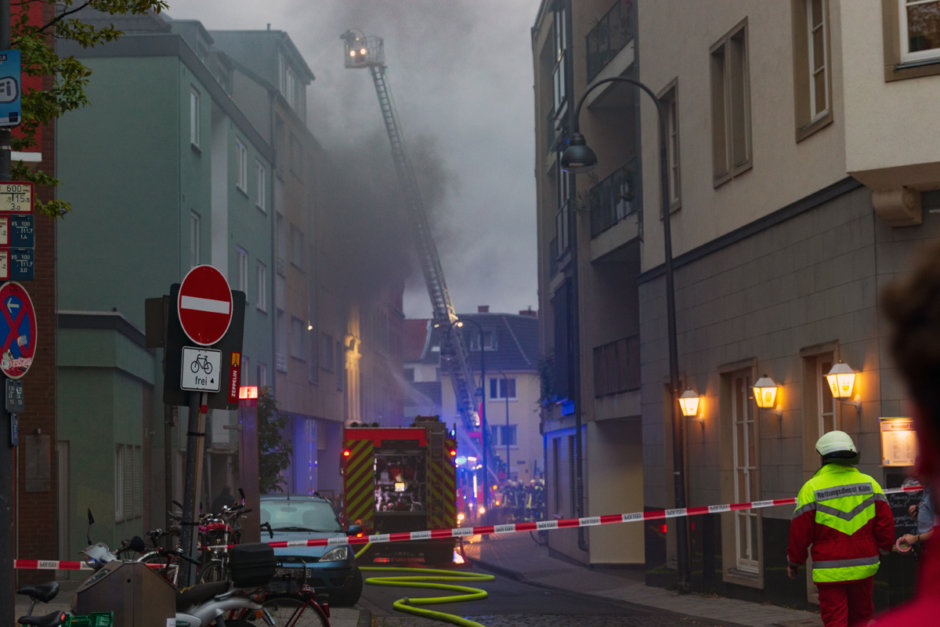 Brand im Severinsviertel
