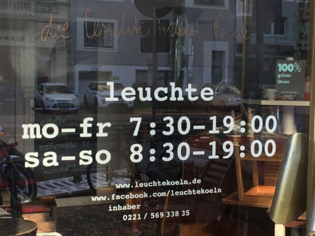 Leuchte macht Pause