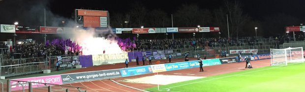 Fortuna vs. Osnabrück 0-0 - Fortuna Familia - Pyrotechnik