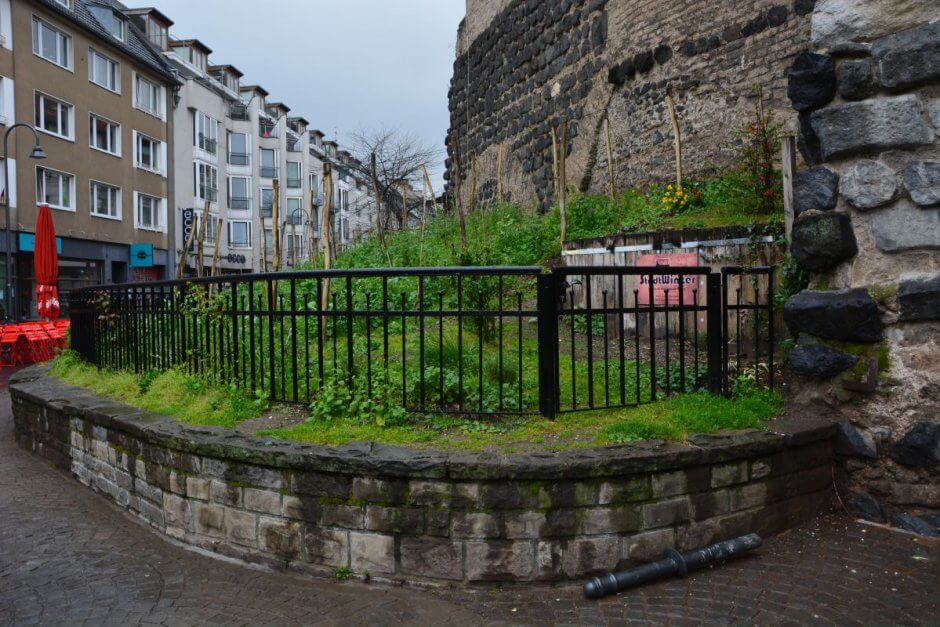 Schmuckzaun abgebaut