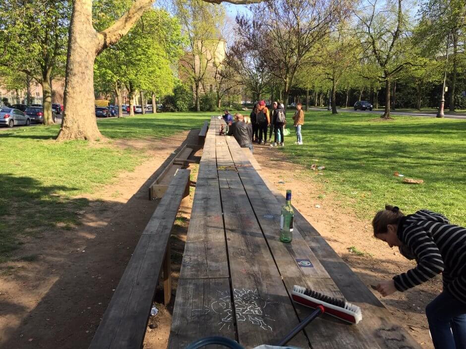 Langer Tisch Sachsenring