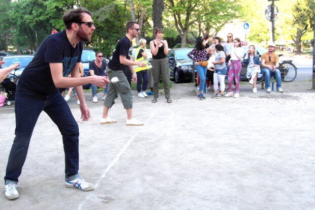 Volle Konzentration beim EiRunMan