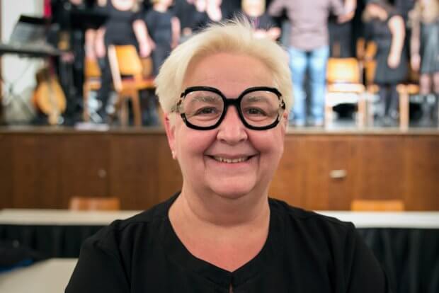 Chorleiterin Ilka Brandt