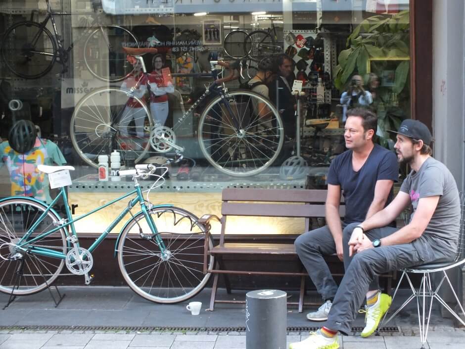 Fahrradläden in der Severinstraße