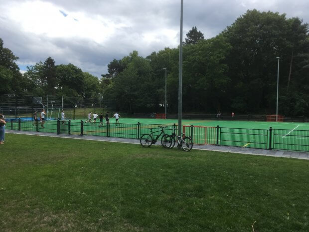 Kuhle, Sportanlage im Friedenspark