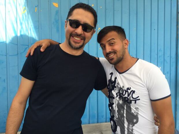 Kambiz und Ahmed