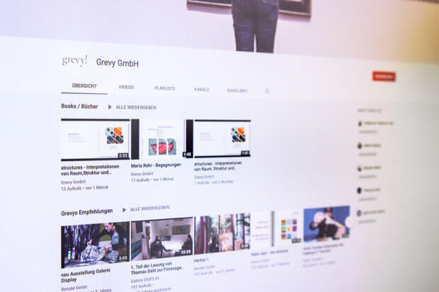Grevy! auf YouTube Grevy! auf YouTube