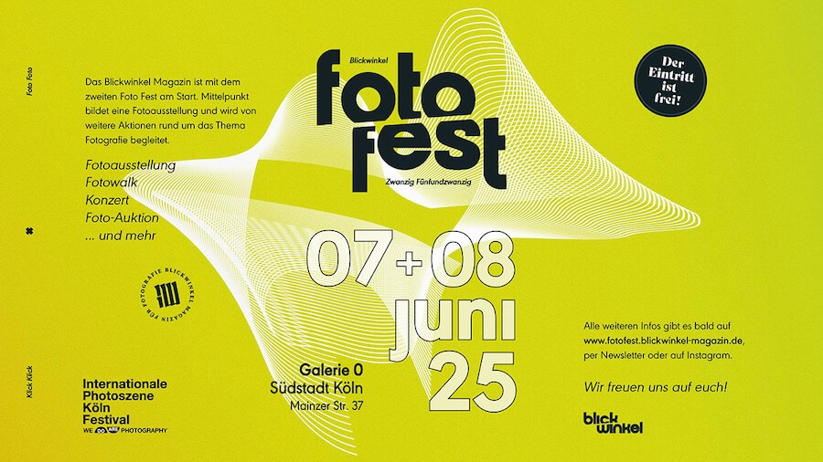 Blickwinkel Foto Fest mit Benefiz-Foto-Auktion