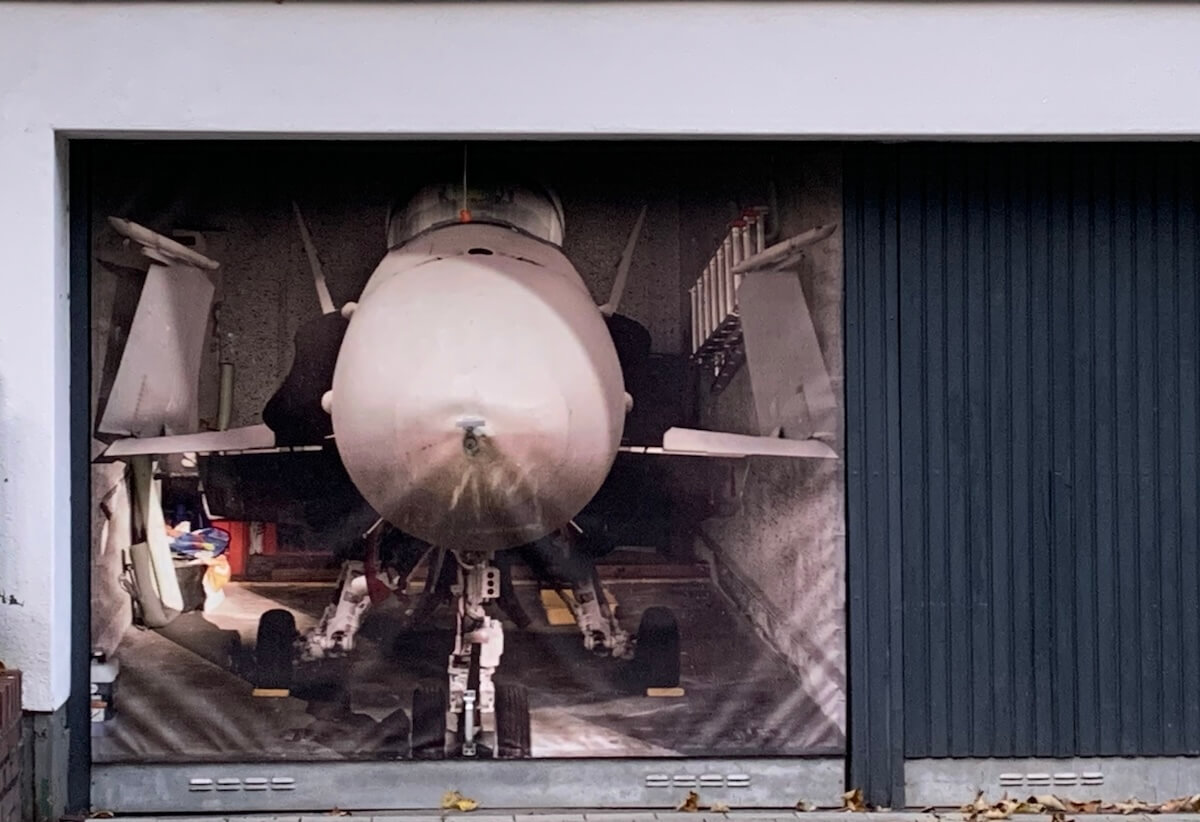 Streetart an Tag 9 unseres Adventskalenders