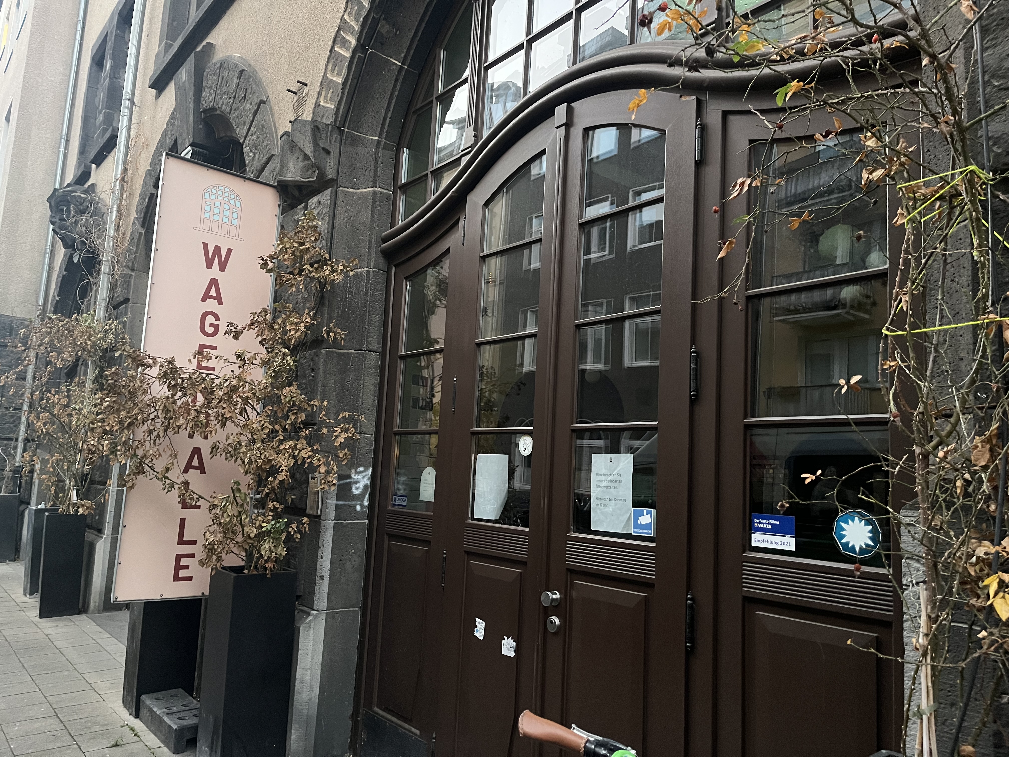 Das letzte Mal: Wagenhalle